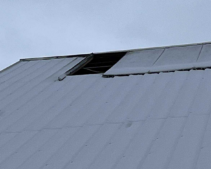 Goretti …dégâts à la salle