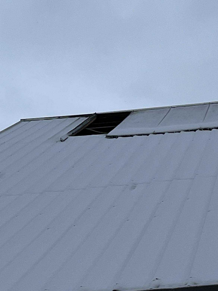 Goretti …dégâts à la salle